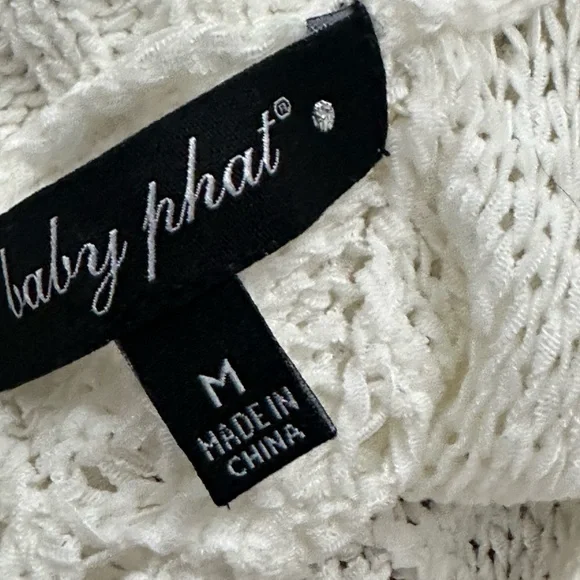 Baby Phat Cream holy sweater  Dress - Picture 6 of 6